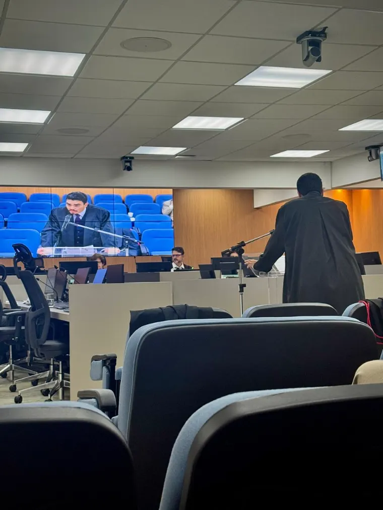 Dr. Danilo Magalhães em sustentação oral no tribunal